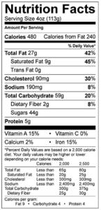 Freeze Dried Fully Cooked Gourmet Cheesecake Brownies