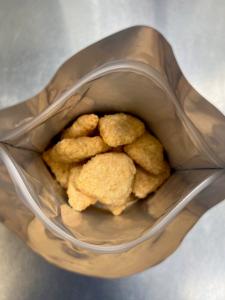 Freeze Dried Macaroni and Cheese Wedges