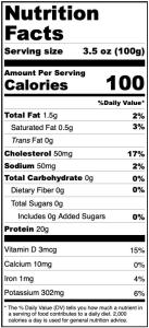 Freeze Dried Tilapia Filllets