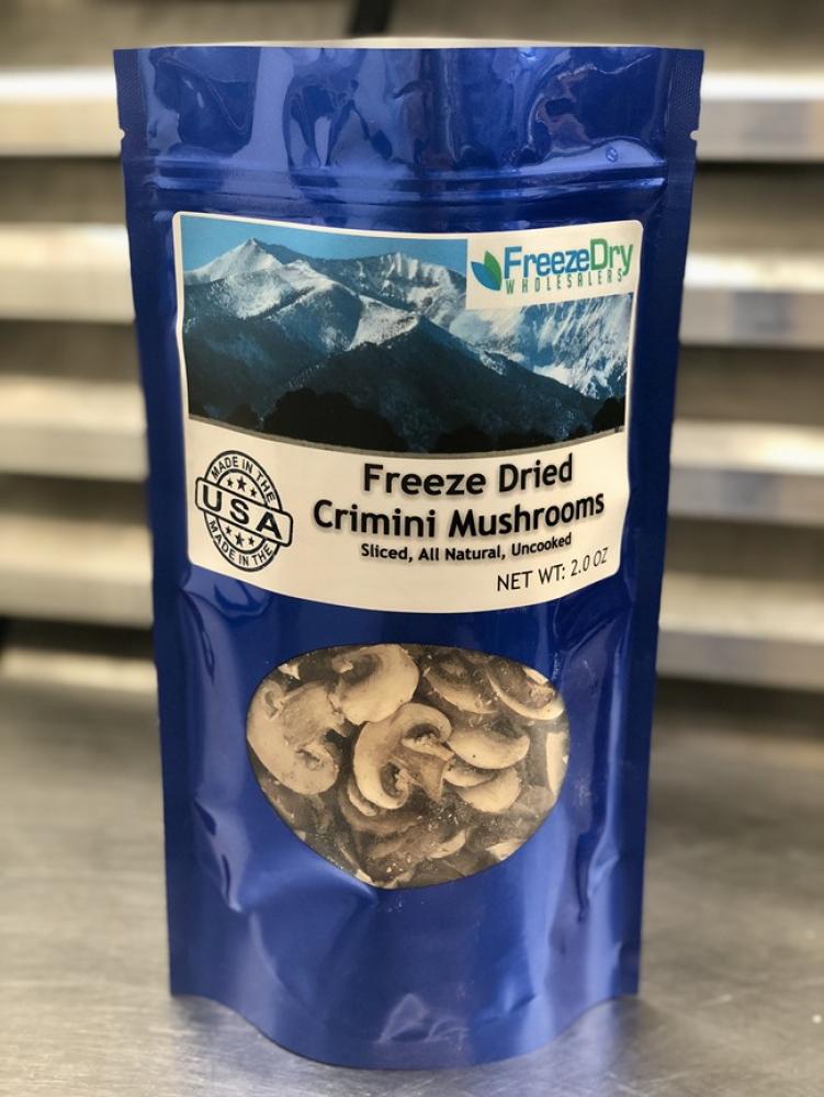 Freeze Dried Sliced Crimini Mushrooms