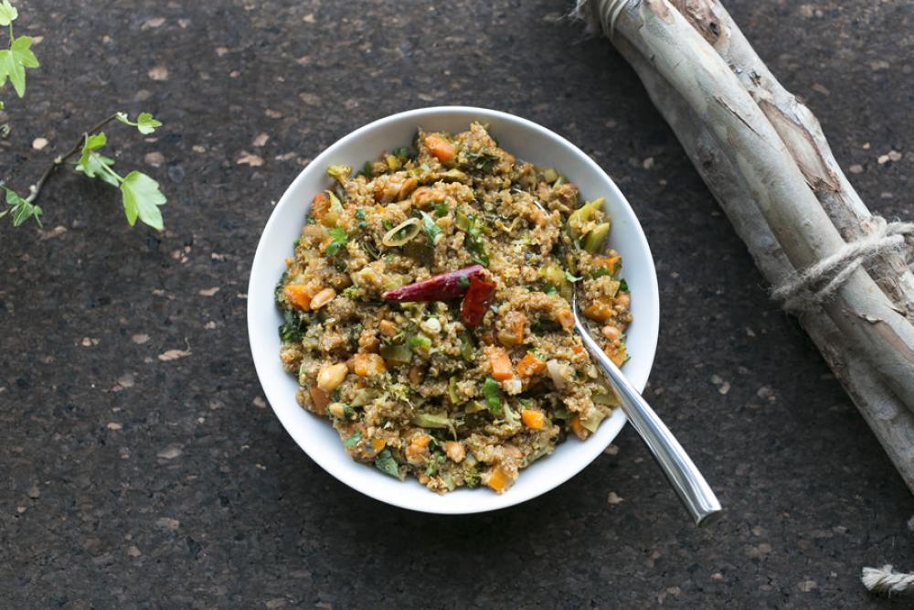 Freeze Dried Thai Style Red Quinoa and Vegetables
