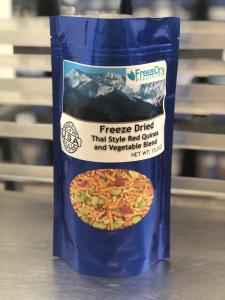 Freeze Dried Thai Style Red Quinoa and Vegetables