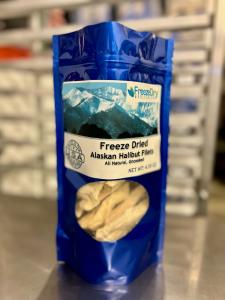 Freeze Dried Wild Caught Alaskan Halibut