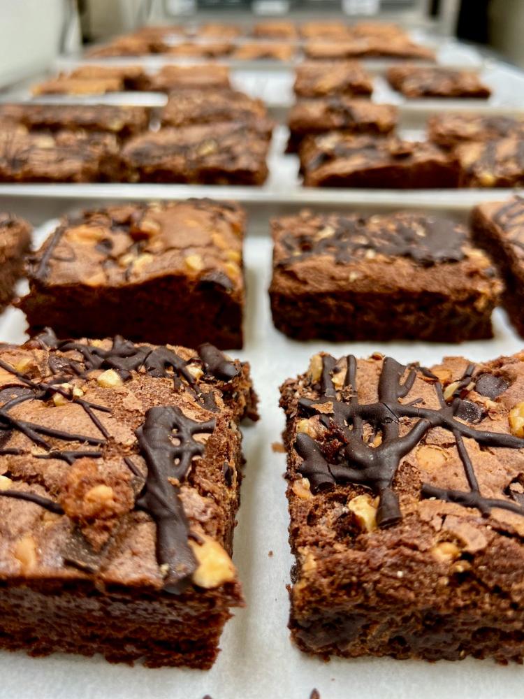Freeze Dried Fully Cooked Gourmet Rocky Road Brownies