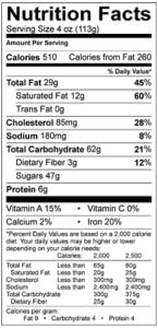 Freeze Dried Fully Cooked Gourmet Rocky Road Brownies