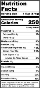 Freeze Dried Fully Cooked Pinto Beans