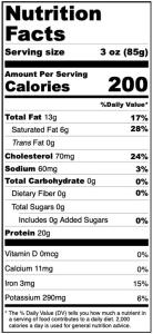 Freeze Dried Fully Cooked Ground Bison