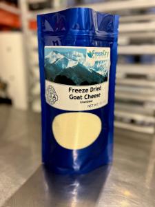 Freeze Dried Crumbled Local Goat Cheese
