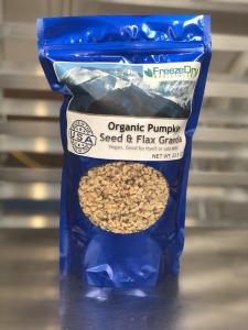 Freeze Dried Pumpkin Seed and Flax Granola