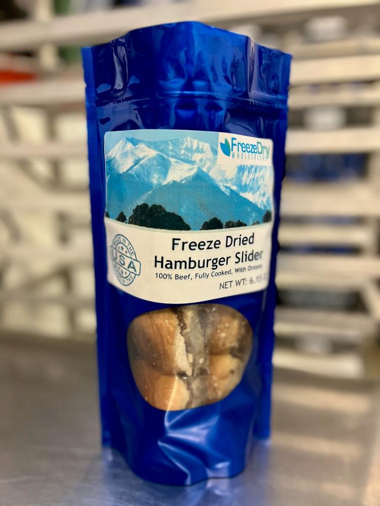 Freeze Dried White Castle Hamburger Sliders