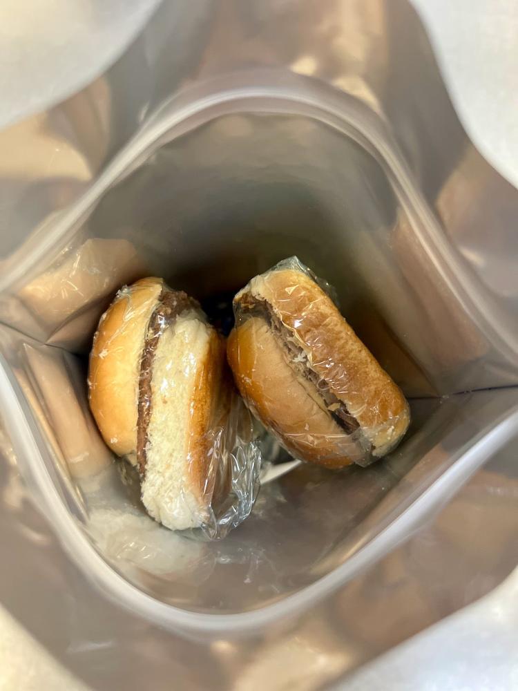 Freeze Dried White Castle Hamburger Sliders