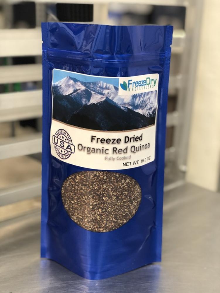 Freeze Dried Organic Red Quinoa