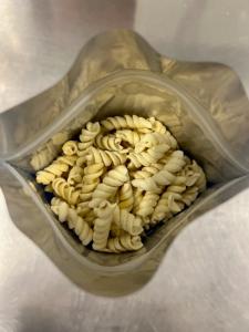 Freeze Dried Fully Cooked Rotini Pasta