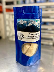 Freeze Dried Freshly Wild Caught Uncooked Chilean Sea Bass