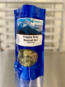 [PRE-SALE] Freeze Dried Gourmet American-Chinese Inspired Fully Prepared Broccoli Beef Entree