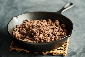 Freeze Dried Fully Cooked Ground Elk