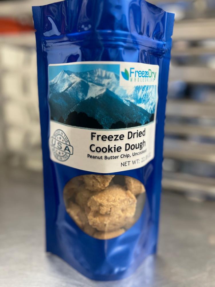 Freeze Dried Peanut Butter Chip Cookie Dough