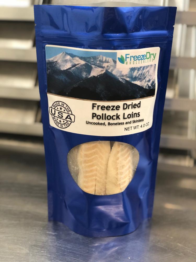 Freeze Dried Pollock Loins