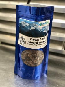 Freeze Dried Fully Cooked Ground Venison