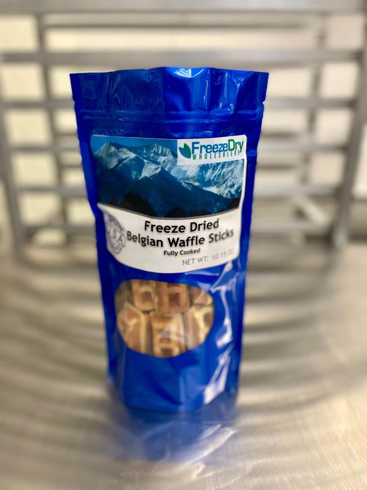 [LIMITED PRODUCTION] Freeze Dried Fully Cooked Belgian Waffle Sticks