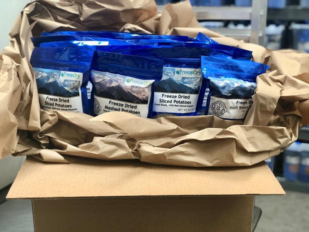 Freeze Dried Potato Variety Case