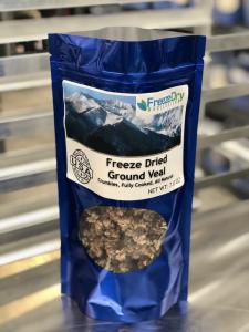 Freeze Dried Fully Cooked Ground Veal