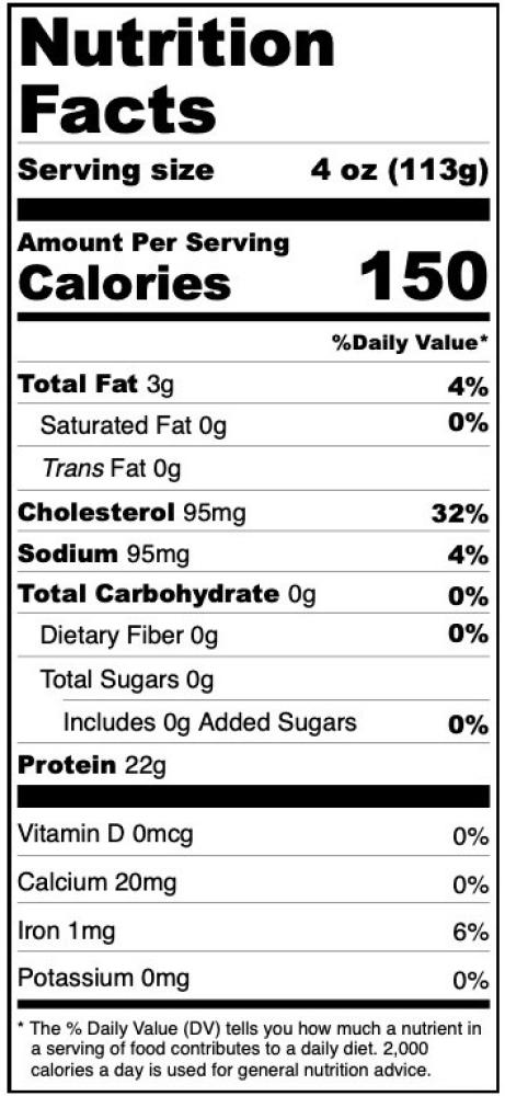 Freeze Dried Fully Cooked Ground Veal