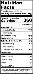 [Pre-Sale] Freeze Dried Spicy Chicken Sandwich