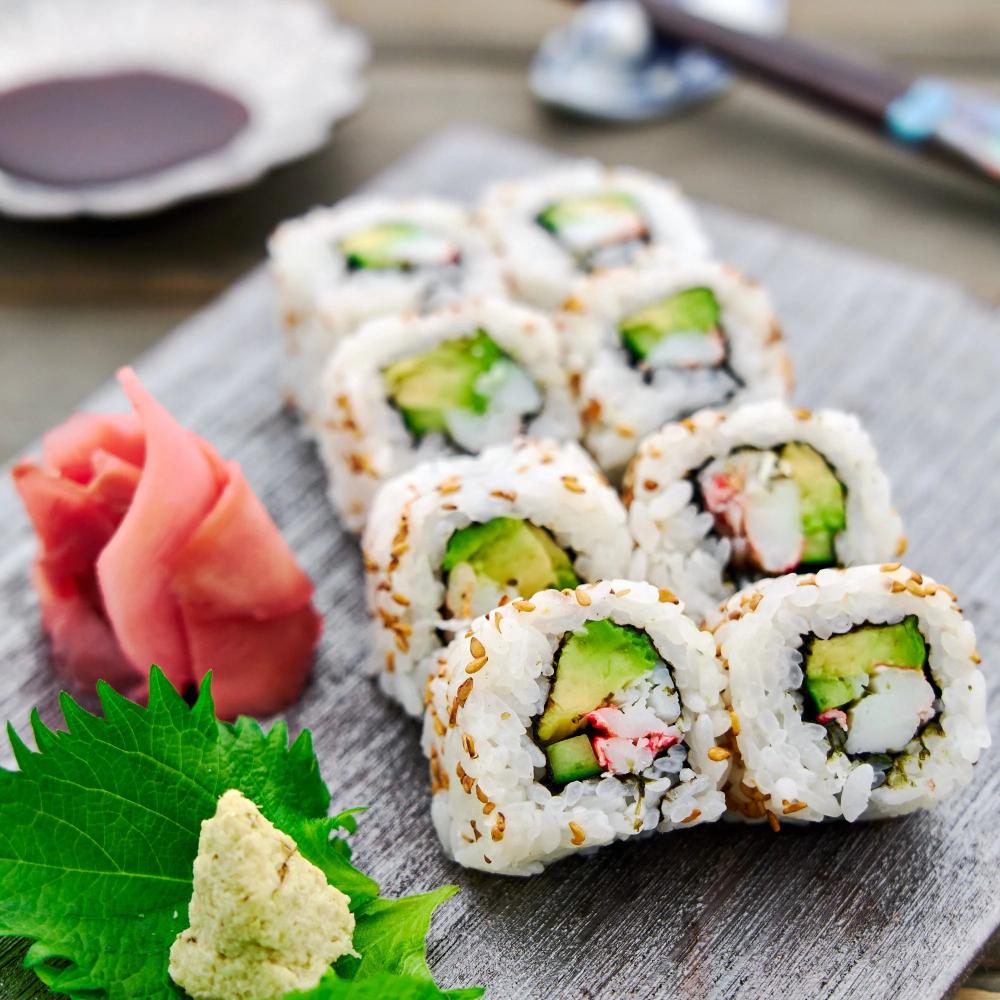 [LIMITED PRODUCTION] Freeze Dried Authentic Freshly Made, Fully Prepared California Roll (SUSHI)