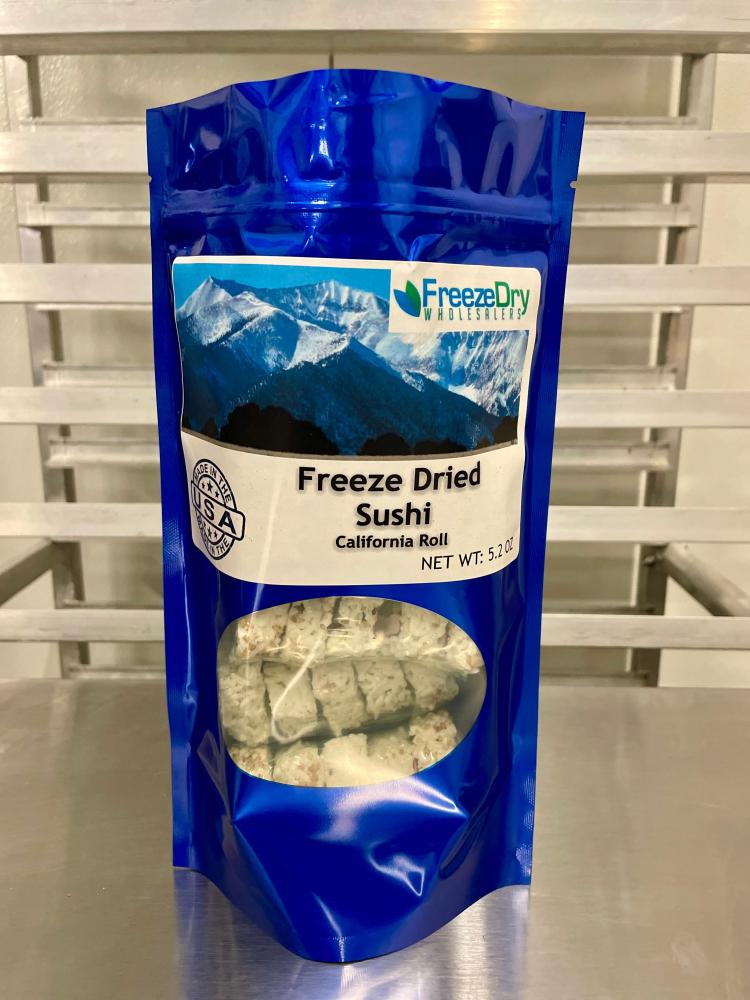 [LIMITED PRODUCTION] Freeze Dried Authentic Freshly Made, Fully Prepared California Roll (SUSHI)