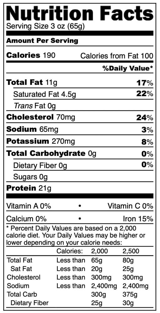 Limited Production Run Freeze Dried Black Angus United States Department of Agriculture Prime Flat Iron Steaks