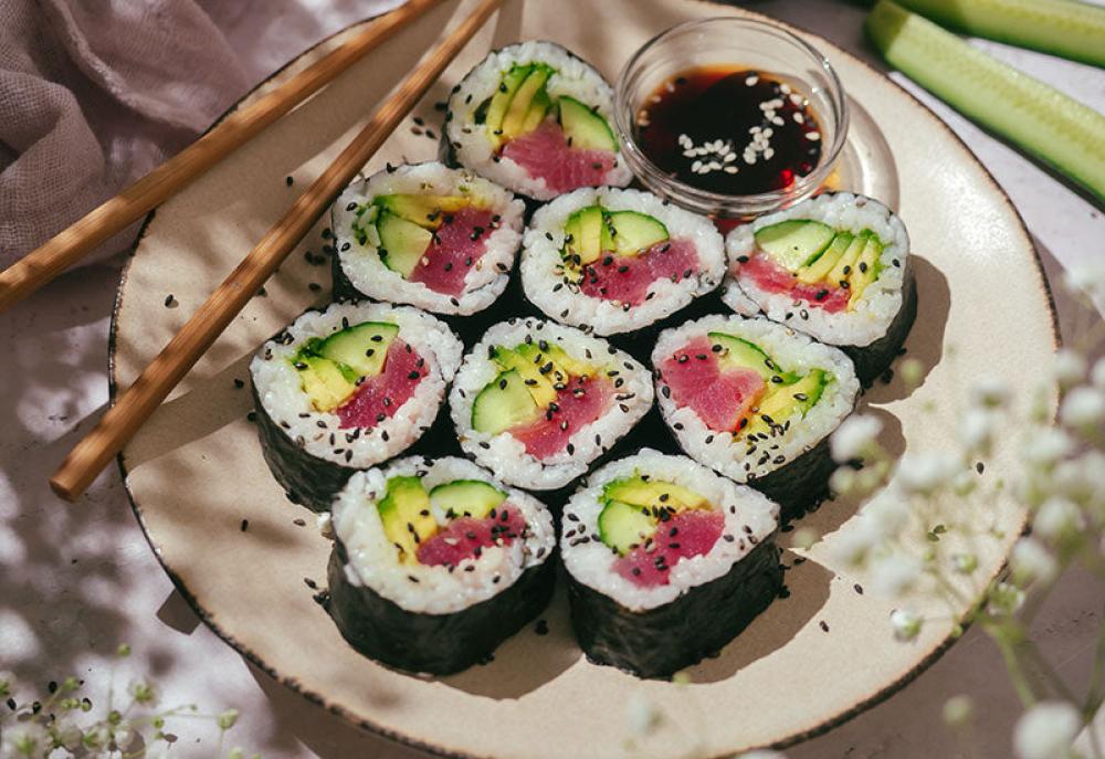 [LIMITED PRODUCTION] Freeze Dried Authentic Freshly Made, Fully Prepared Tuna Roll (SUSHI)