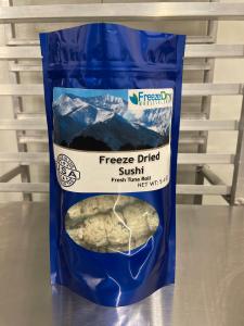 [LIMITED PRODUCTION] Freeze Dried Authentic Freshly Made, Fully Prepared Tuna Roll (SUSHI)