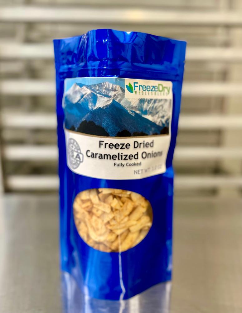 Freeze Dried Fully Cooked Caramelized Onions