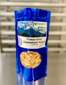 Freeze Dried Fully Cooked Caramelized Onions