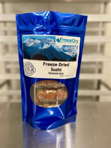 [LIMITED PRODUCTION] Freeze Dried Authentic Freshly Made, Fully Prepared Dynamite Roll (SUSHI)
