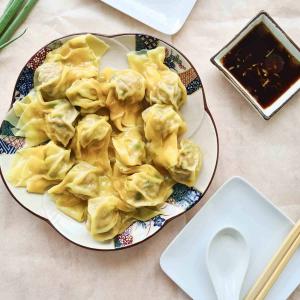 [LIMITED PRODUCTION] Freeze Dried Gourmet Fully Prepared Chicken and Cilantro Wontons