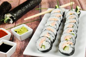 [LIMITED PRODUCTION] Freeze Dried Authentic Freshly Made, Fully Prepared Classic Shrimp Roll (SUSHI)