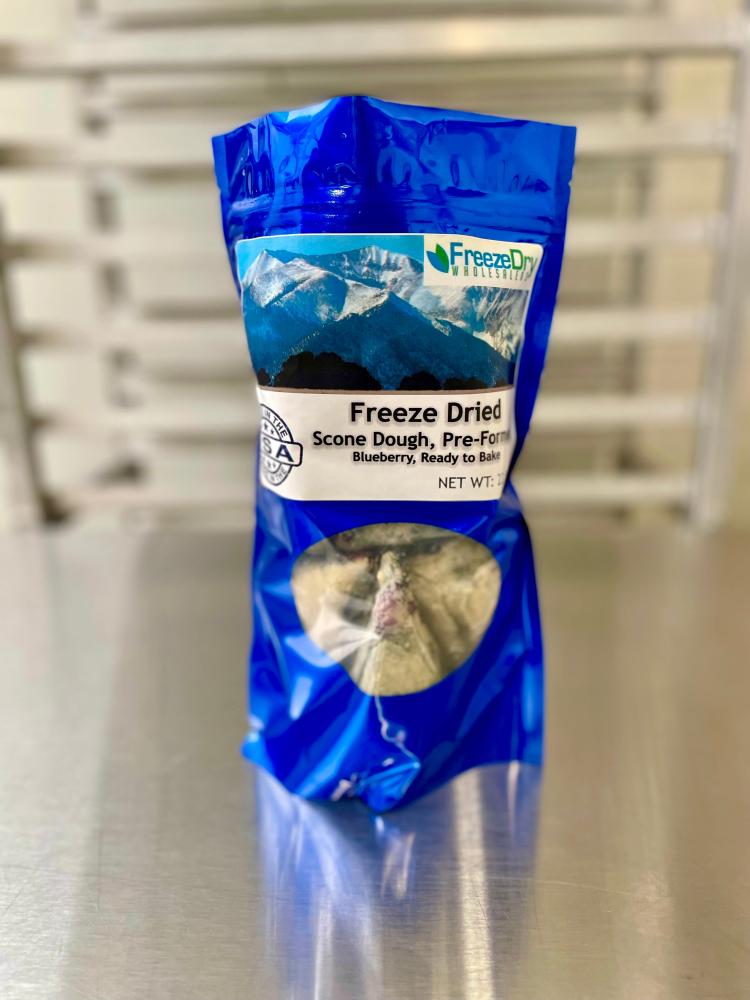 Freeze Dried Ready To Bake Blueberry Scones