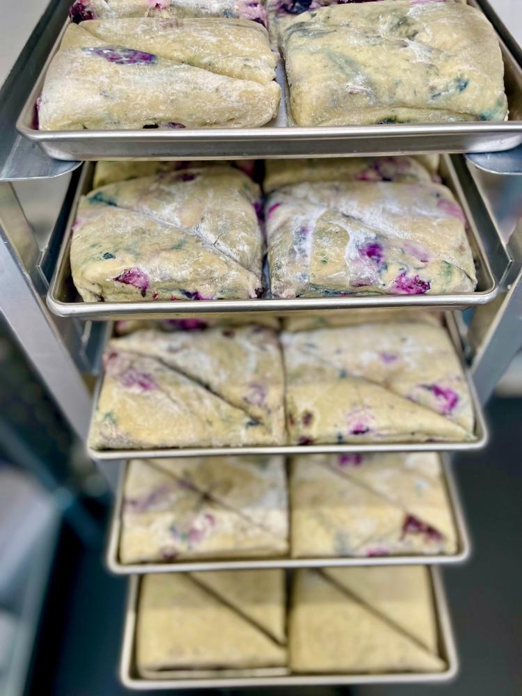 Freeze Dried Ready To Bake Blueberry Scones