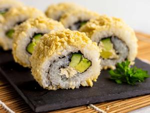[LIMITED PRODUCTION] Freeze Dried Authentic Freshly Made, Fully Prepared California Crunch Roll (SUSHI)