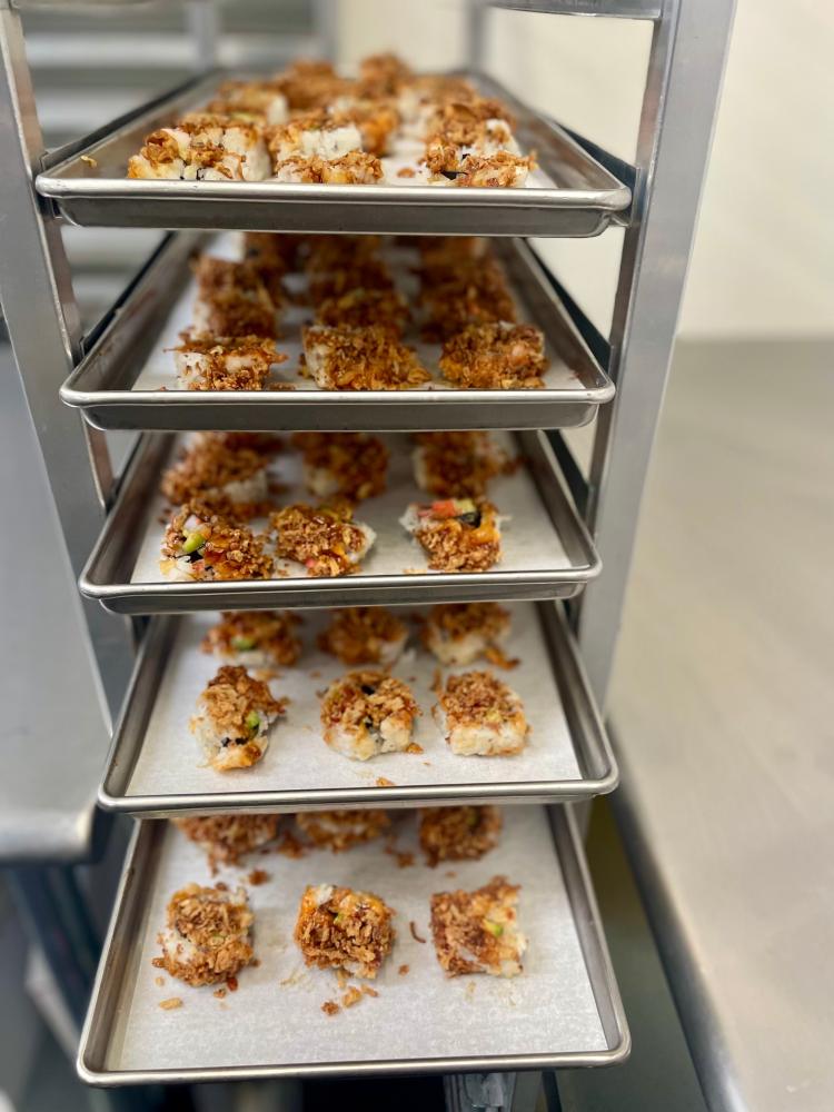 [LIMITED PRODUCTION] Freeze Dried Authentic Freshly Made, Fully Prepared California Crunch Roll (SUSHI)