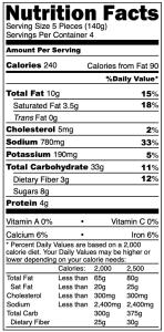 [LIMITED PRODUCTION] Freeze Dried Authentic Freshly Made, Fully Prepared California Crunch Roll (SUSHI)