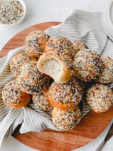 LIMITED PRODUCTION Freeze Dried Fully Cooked Cream Cheese Stuffed Everything Bagel Bites