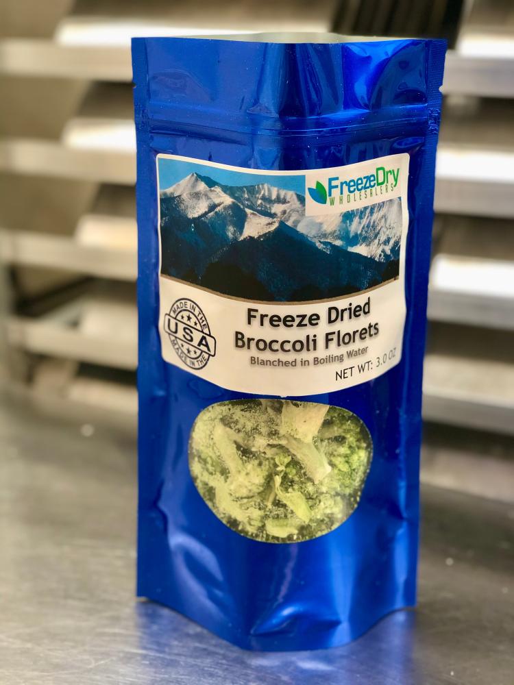 Freeze Dried Fully Cooked Chicken Nugget Happy Meal Deal Bundle/Combo - Four Packs Total; Freeze Dried Panko Breaded Chicken Nuggets, Mac-n-Cheese Wedges, Broccoli Florets and Chocolate Chip Cookie Dough for Dessert!