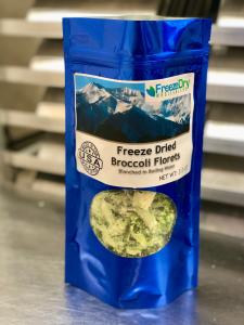 Freeze Dried Fully Cooked Chicken Nugget Happy Meal Deal Bundle/Combo - Four Packs Total; Freeze Dried Panko Breaded Chicken Nuggets, Mac-n-Cheese Wedges, Broccoli Florets and Chocolate Chip Cookie Dough for Dessert!