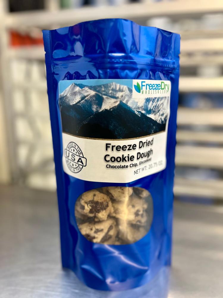 Freeze Dried Fully Cooked Chicken Nugget Happy Meal Deal Bundle/Combo - Four Packs Total; Freeze Dried Panko Breaded Chicken Nuggets, Mac-n-Cheese Wedges, Broccoli Florets and Chocolate Chip Cookie Dough for Dessert!