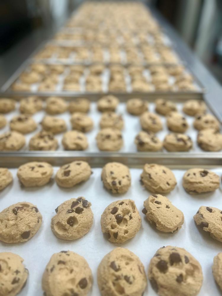 Freeze Dried Fully Cooked Chicken Nugget Happy Meal Deal Bundle/Combo - Four Packs Total; Freeze Dried Panko Breaded Chicken Nuggets, Mac-n-Cheese Wedges, Broccoli Florets and Chocolate Chip Cookie Dough for Dessert!