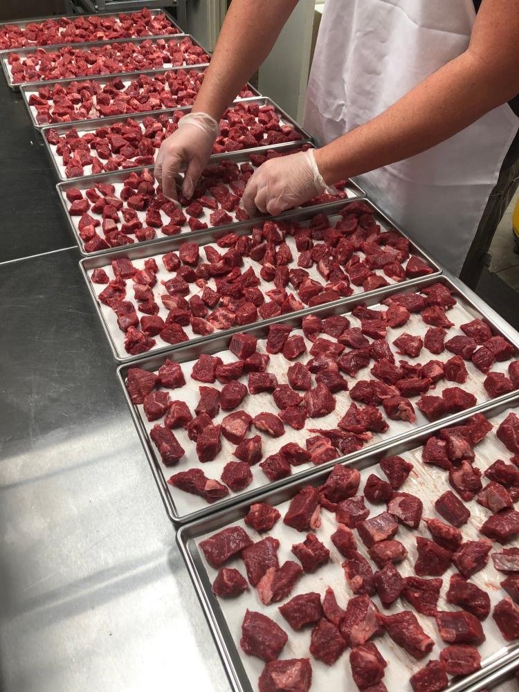 Freeze Dried Classic Beef Stew Meal Deal Bundle/Combo - Four Packs Total; Freeze Dried Beef Stew Cubes, Diced Potatoes, Classic Vegetable Blend and Chocolate Cupcakes for Dessert!