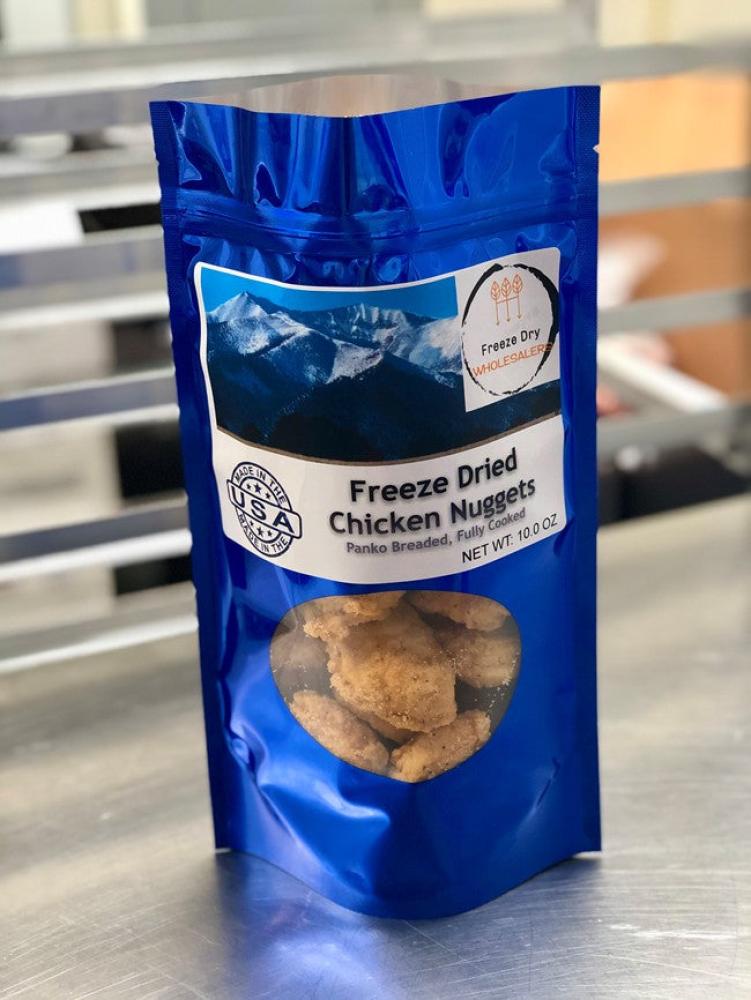 Freeze Dried Cooked Panko Breaded Chicken Nuggets